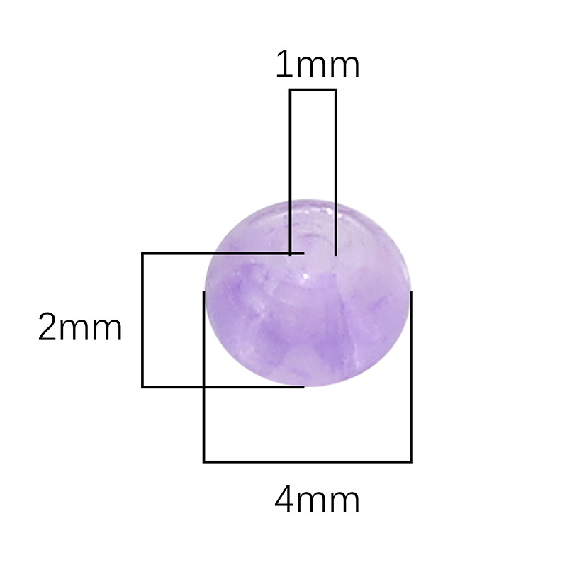 Fiasrel 2*4mm Ice-Transparent Seed Beads DIY Handmade Beading Supplies