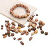 Fiasrel Natural chicken wing wood beads, round beads, bucket beads