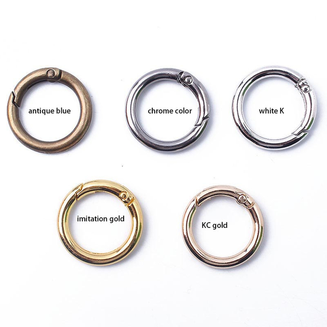 Fiasrel Circular opening spring ring of the bag