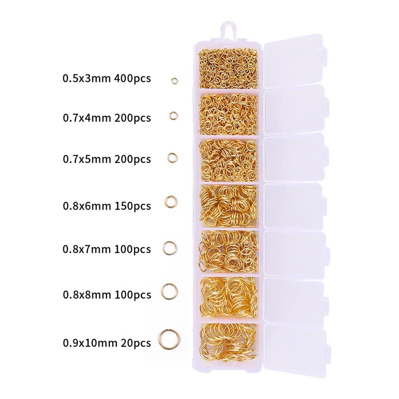 Fiasrel Materials for open single-ring jewelry