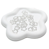 Fiasrel 10pcs Embossed opening ring accessories