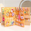 Fiasrel Hair accessory storage box display album