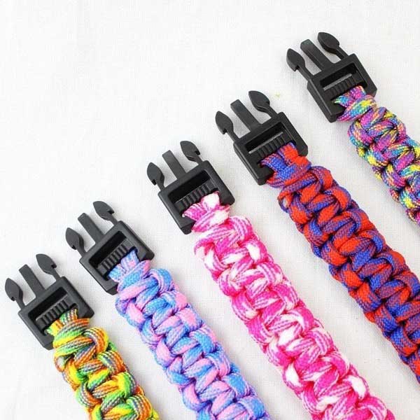 Fiasrel Umbrella rope woven bracelet