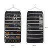 Fiasrel 56grids Jewelry bag hanging storage and hanging bag