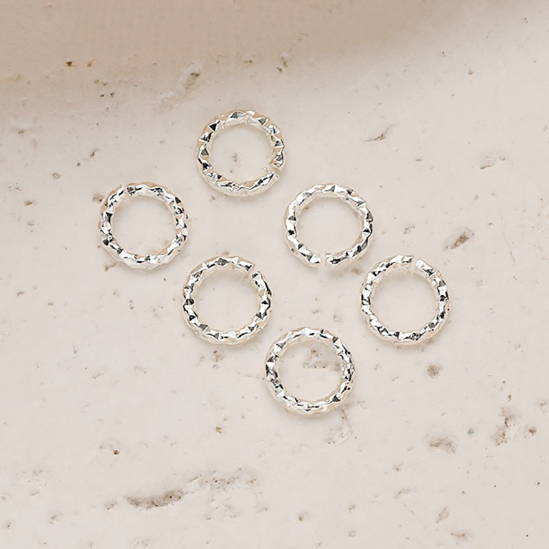 Fiasrel 100pcs 18k gold-plated color-preserving open ring