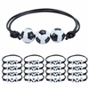 Fiasrel 2pcs Versatile ball game sports bracelet