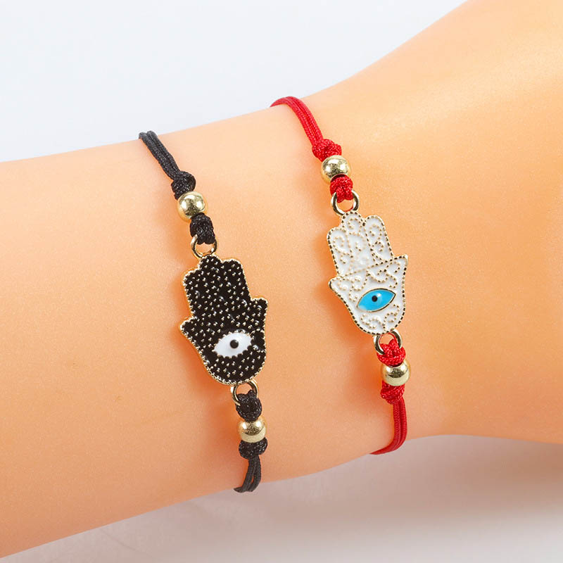 Fiasrel 2pcs Devil's Eye bracelet