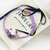 Fiasrel Lovely Colorful Lucky Cat Bracelet Simple Handmade Braid Rope Bracelet Cute Ceramic Cat Bracelet 