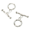 Fiasrel 10pcs Alloy OT Toggle Clasp for Beaded Necklace Bracelet Jewelry Making