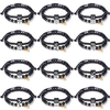 Fiasrel Birthday Bracelets Handmade Adjustable Bracelets Couples Zodiac Bracelet