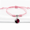 Fiasrel 12 Constellation Zodiac bracelet Adjustable Wristband Bracelets