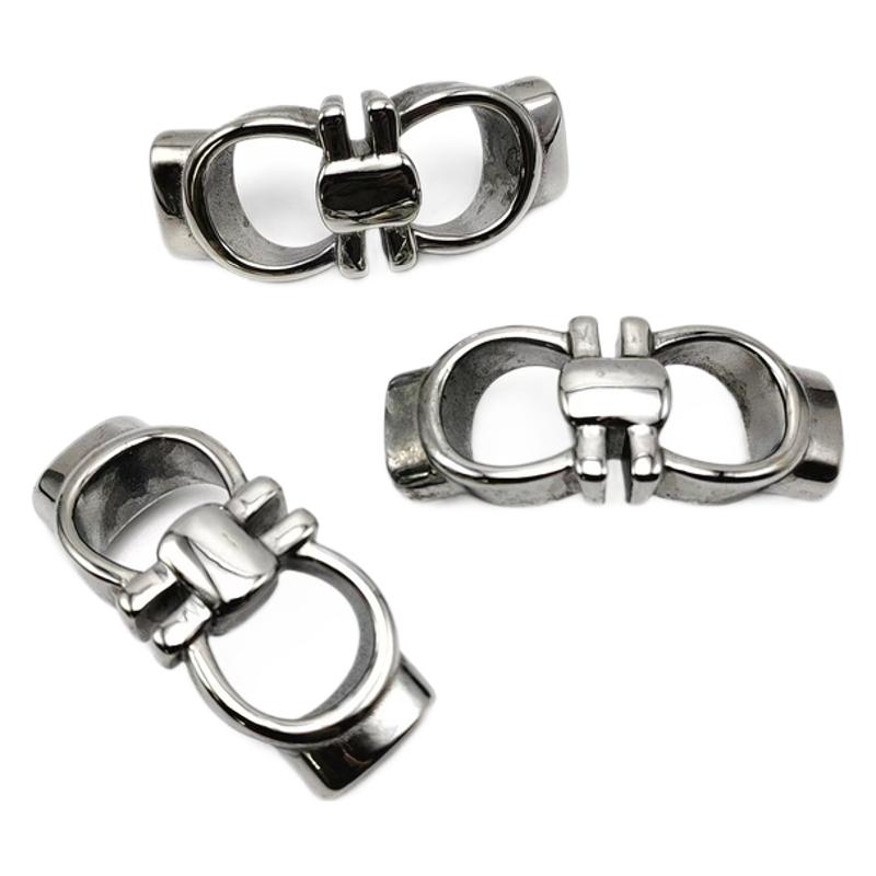 Fiasrel Stainless Steel Connector Clasp Charms for DIY Jewelry Making 12 * 6mm