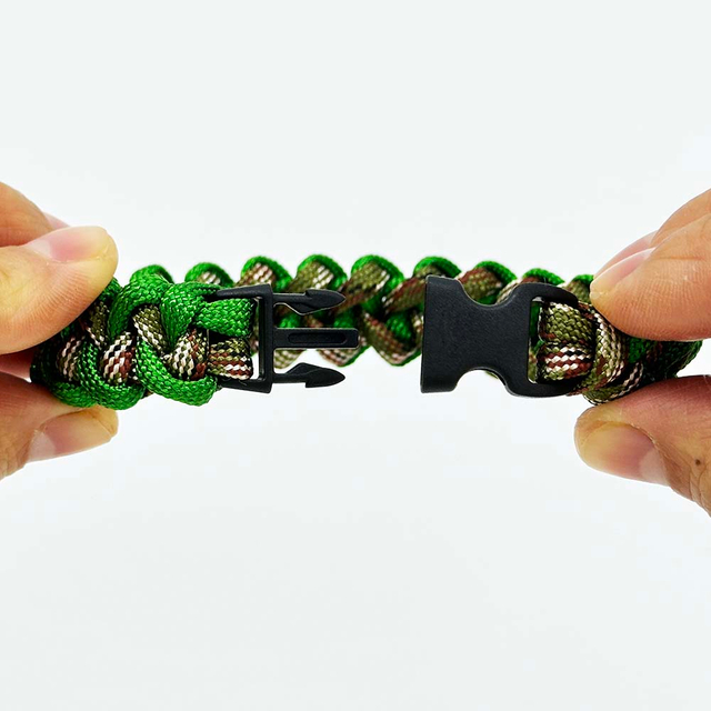 Fiasrel Creative Gifts Nylon Braided Bracelets 550 Paracord Survival Bracelet for Men Gift
