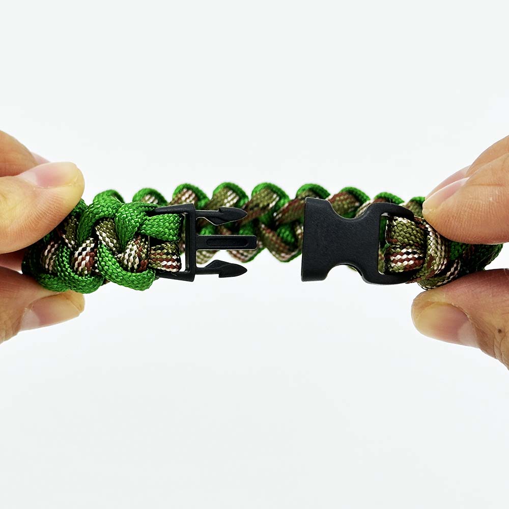 Fiasrel Creative Gifts Nylon Braided Bracelets 550 Paracord Survival Bracelet for Men Gift
