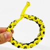 Fiasrel Multifunctional Outdoor Emergency Survival Paracord Bracelet Adjustable Length Paracord Bracelet