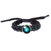 Fiasrel Zodiac Sign Pendant Bracelets Horoscope Astrology Charms Holographic Leather Twelve Constellations Luminum Bracelet