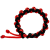 Fiasrel Jewelry Awareness Charm Red Black Ribbon Wristband 550 Survival Paracord Bracelets