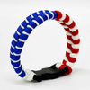 Fiasrel 3 Color Braided Woven Cross Survival Paracord Bracelet