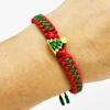 Fiasrel Christmas Gift Bracelet Lucky Rope Holiday Gift Charm Bracelet