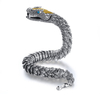 Fiasrel Serpentine Bracelet Men's Fashion ins Domineer Personality Retro Zodiac Collection Level Snake Bracelet Jewelry