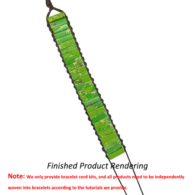 green bracelet threads