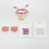 DIY Handmade Pink Sunflower Thread Pink Bracelet Thread Package