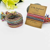 Fiasrel Bracelet Woven Rope Colorful Bracelet Jewelry Couple Men's and Women's Jewelry Accessories Adjustable Cotton Rope Bracelets