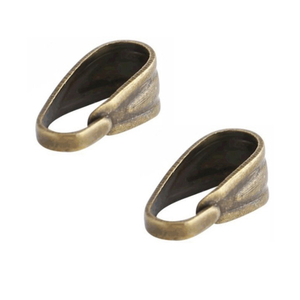 Fiasrel 100pcs Golden Melon Seeds Buckle Silver Bronze Pendant Buckle for Bracelet Necklace Jewelry Accessories