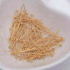 Fiasrel 100pcs Ball Bead Head Pin Needle T-Pins Needle DIY Jewelry Accessories Needle Connectors for Jewelry Making Supplies
