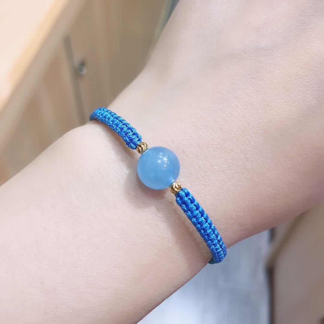 Fiasrel Braided 12 Zodiac Energy Month Birthday Jewelry Gift Bracelets for Women Men