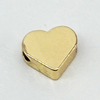Fiasrel 30pcs Permanet Big Heart Charms DIY Jewelry Making Love Pendant Beads