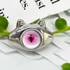 Fiasrel 10pcs Single-Eyed Monster Beads for Jewelry Making