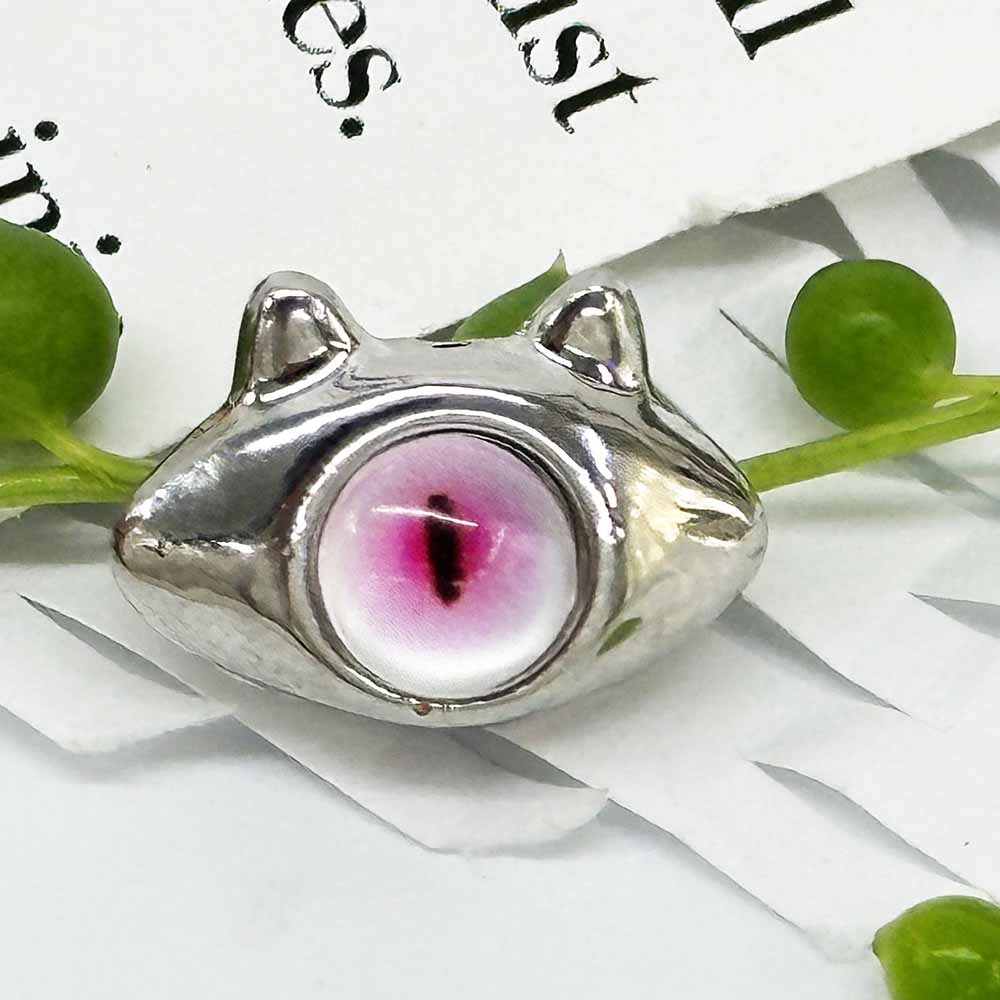 Fiasrel 10pcs Single-Eyed Monster Beads for Jewelry Making