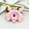 Fiasrel 10pcs Fashion Cute Simple Monster Eyes Cartoon Jewelry Beads for Women Girls