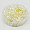 Fiasrel 4/6/8/10/12/14/16/18/20mm Plastic White Pearl Beads DIY Wholesale Jewelry Making Loose Beads