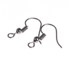 Fiasrel 10/50pairs/lot Earring Findings Earrings Clasps Hooks Fittings for DIY Jewelry Making Supplies