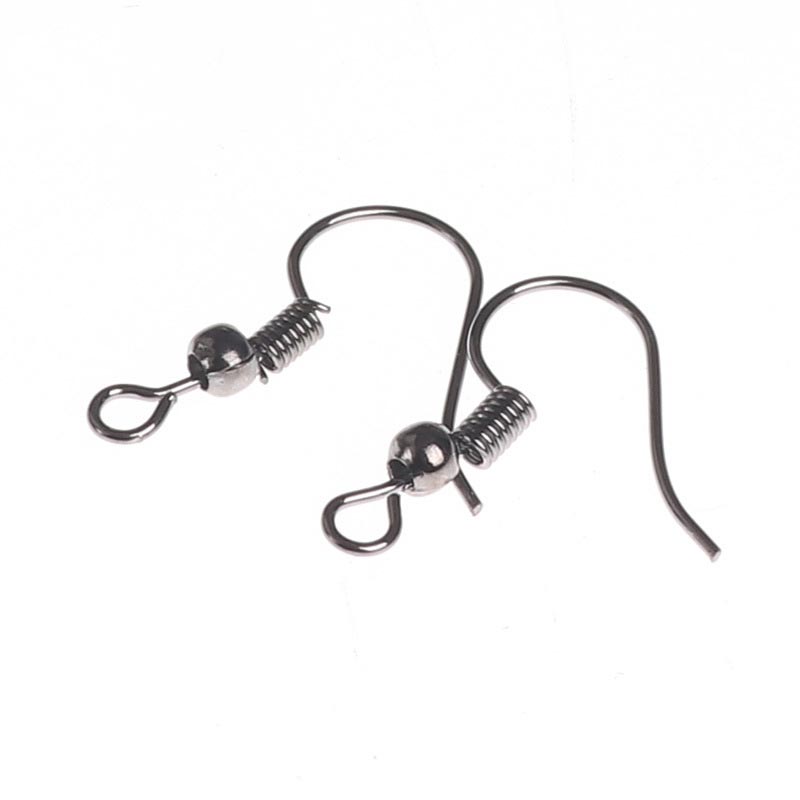 Fiasrel 10/50pairs/lot Earring Findings Earrings Clasps Hooks Fittings for DIY Jewelry Making Supplies
