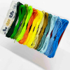 Fiasrel 0.6/0.8/1.0/1.5mm 28-Color Nylon Braided Cord Set Nylon Jade Thread Cord String for DIY Beading Braiding Bracelet Necklace Jewelry Making Handmade Craft