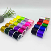 Fiasrel 1.5mm 25yards/roll 43rolls Nylon Thread Cord Handwoven Rope Soft Satin Rattail Silk Macrame Chinese Knot String Cord