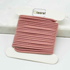 Fiasrel 5pcs High Elasticity Round Elastic Cord 2mm 1 Yards DIY Multicolor Durable Drawstring Rubber Bands Strong Stretchy Band