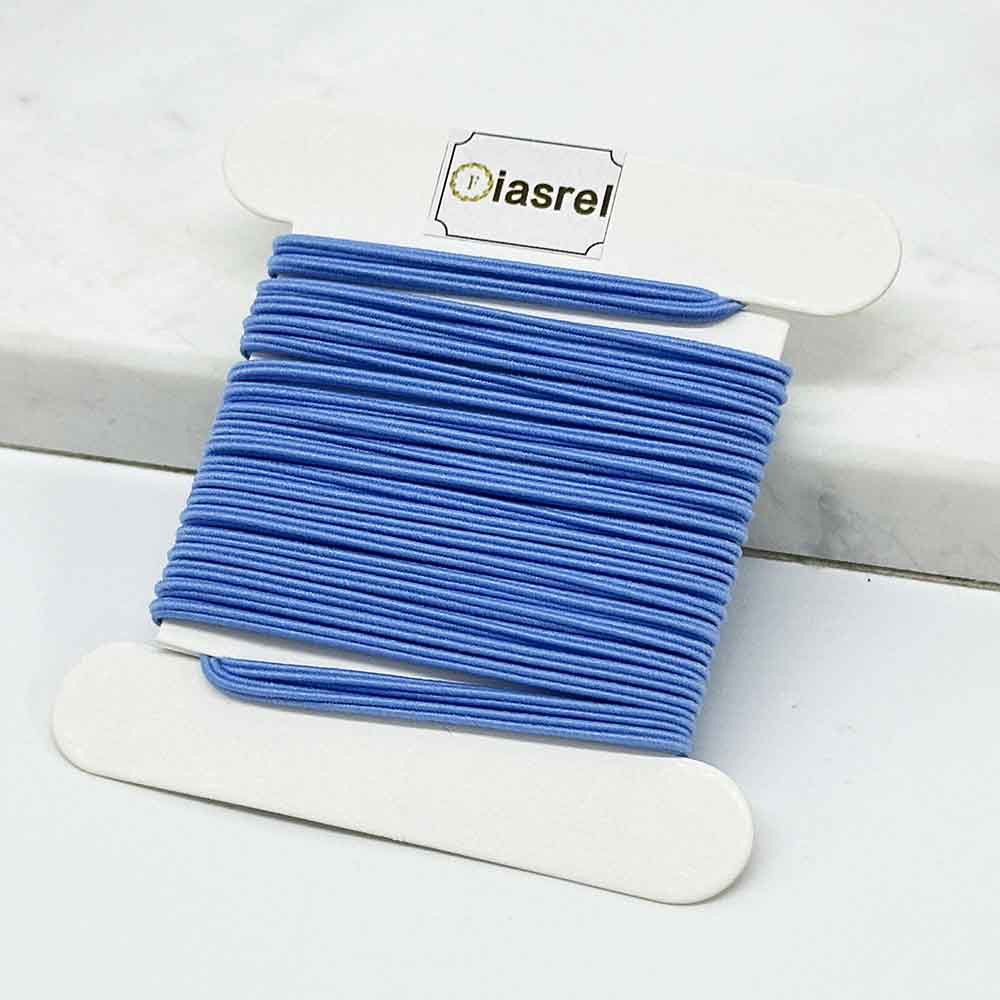 Fiasrel 10pcs 2mm 1Yard Candy Color Hair Holders High Elastic Rubber Bands Braided Rubber Latex Round Cord Elastic String Rope