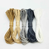 Fiasrel 0.5-1.5mm Waxed Cord Rope PU Leather Thread String for DIY Beading Braiding Bracelet Necklace Jewelry Making