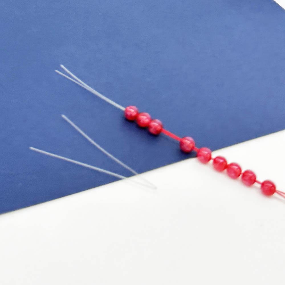 Fiasrel 10pcs Easy Threading Tools Jewelry Ornaments DIY Handwork Tools Beaded Needle