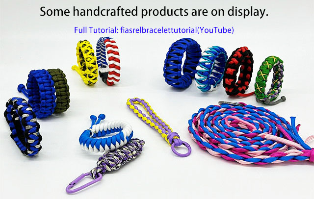 Fiasrel paracord display