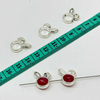 Fiasrel 20pcs Alloy Rabbit Ear Heart Metal Alloy Spacer Beads Charms for Jewellery Making DIY Bracelet Necklace