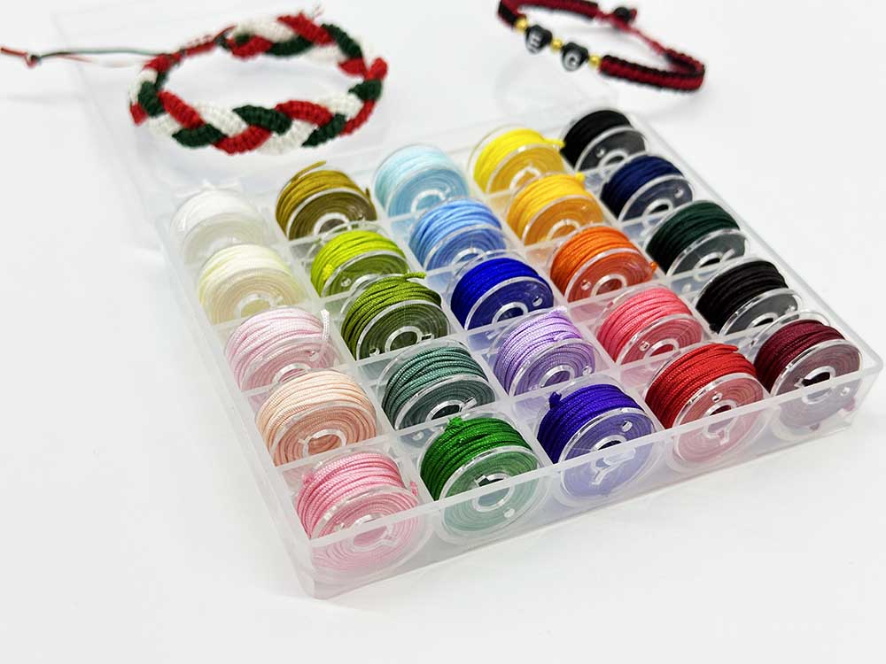 Fiasrel 72 0.8mm jade thread set fiasrel thread