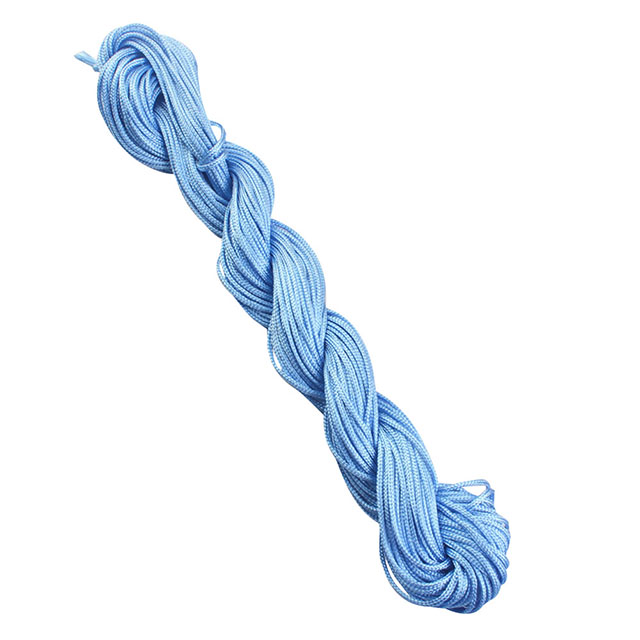Fiasrel 26colors 1mm Chinese Macrame Knotting Cord for Making jewelry bracelets