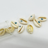 Fiasrel 20pcs Shell Pendant Charms Natural Evil Eye Cowrie Seashell Beads for Jewelry Making Bracelet Necklace Earring DIY Accessories