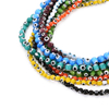 Fiasrel 1bundle New Jewelry 2025 Round Beads Evil Eye Type