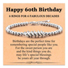 Fiasrel Women Fashion Bracelet Metal Ball Adjustable Bracelet Beaded Bracelets 